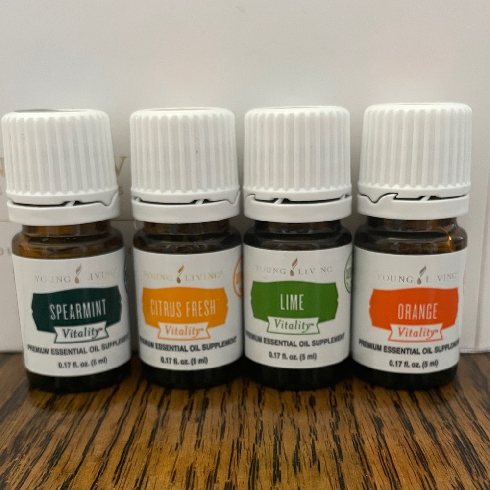 Vitality New bundle, 5ml Young living Oil spearmint,citrus fresh,lime & orange